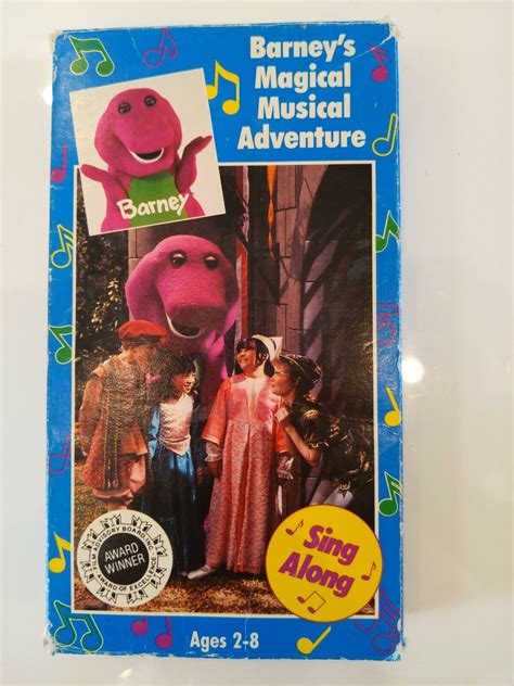 Barney magical musical adventurd vua ebay